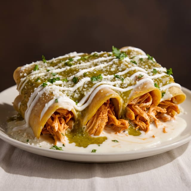 Chicken Flautas.
