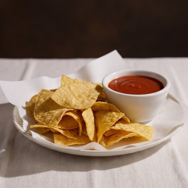 Large Chips & Salsa.